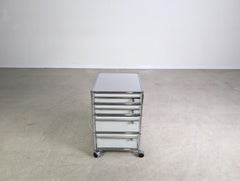 USM Haller Rollcontainer Büroschrank Rollen Design weiß Fritz