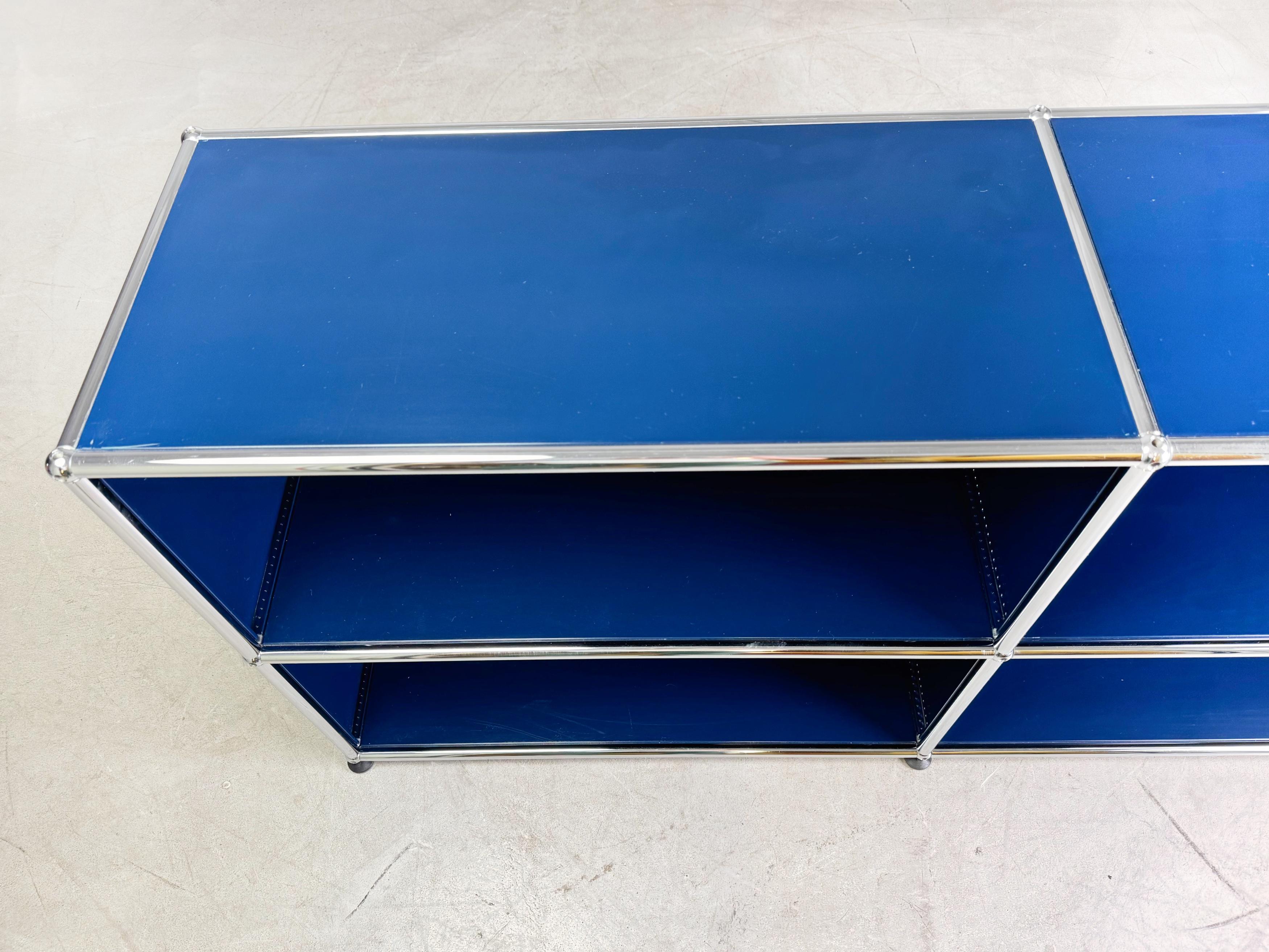 USM Haller Aparador Regal Anrichte blau navy Design Kommode Suizo en venta
