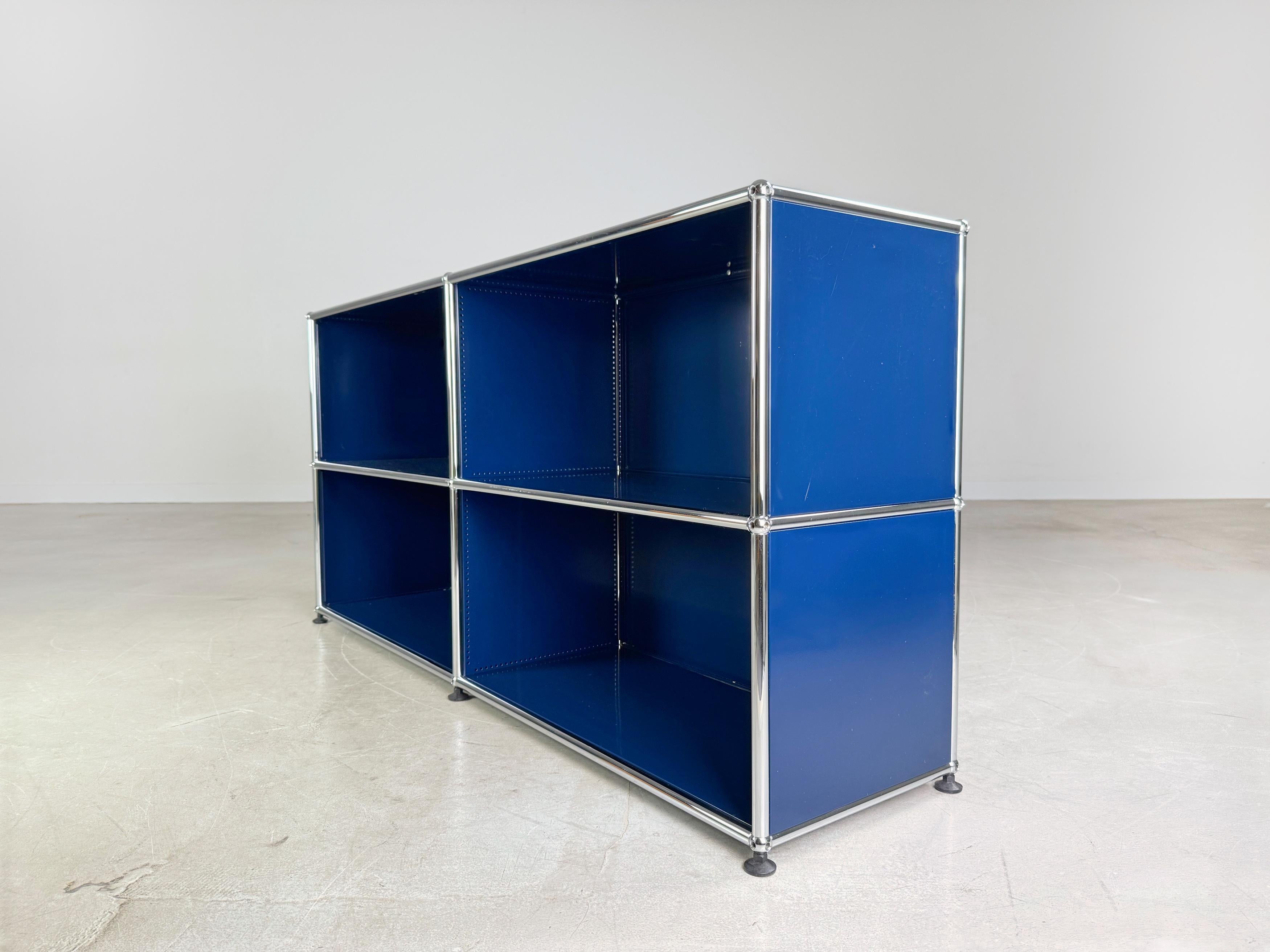 USM Haller Aparador Regal Anrichte blau navy Design Kommode en venta 1