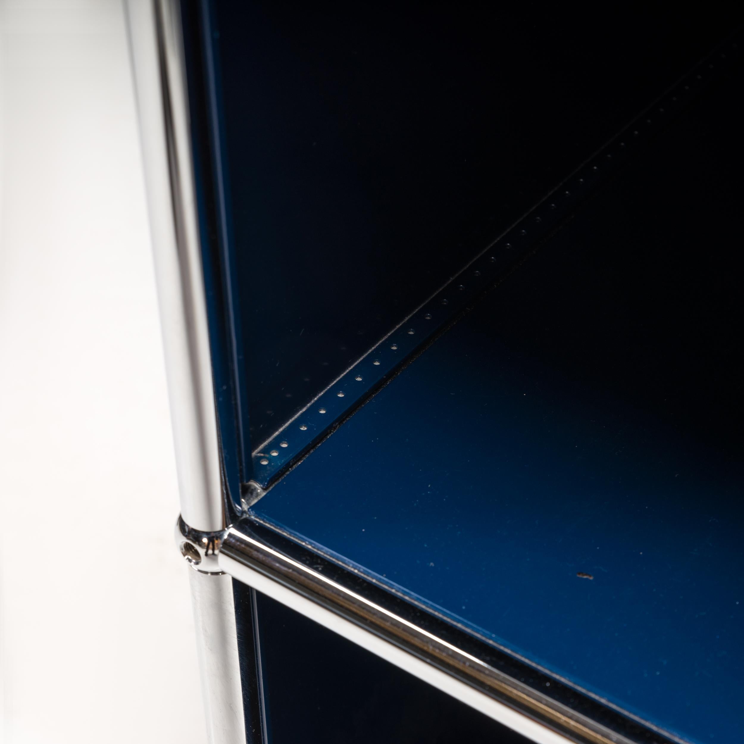 USM Haller Swiss Steel Blue Sideboard 8