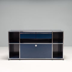 Aparador USM Haller Acero Suizo Azul