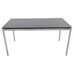 USM Haller Tisch Granit Design Schreibtisch schwarz