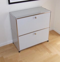 USM Haller Two Drawer File Cabinet