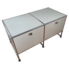 USM Haller White TV Unit