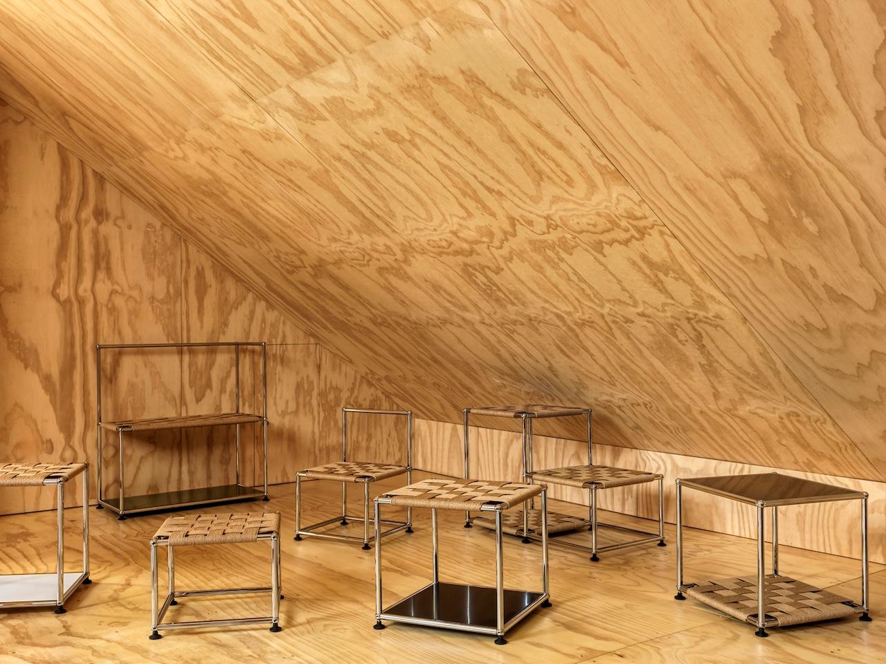 Tables gigognes USM WS  par Henry Julier en vente 1