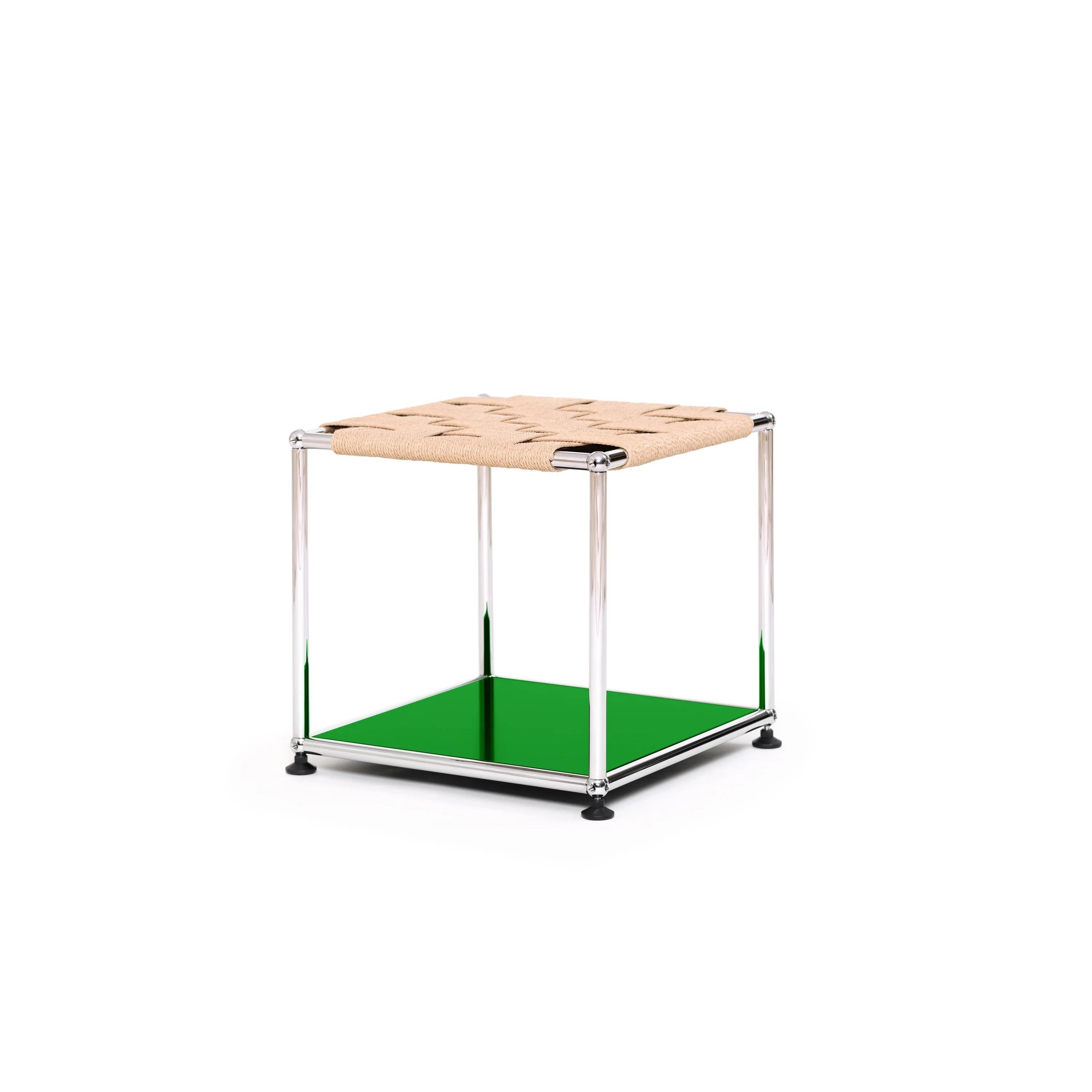 Table d'appoint USM WS + panneau inférieur de couleur personnalisable par Henry Julier en vente 6