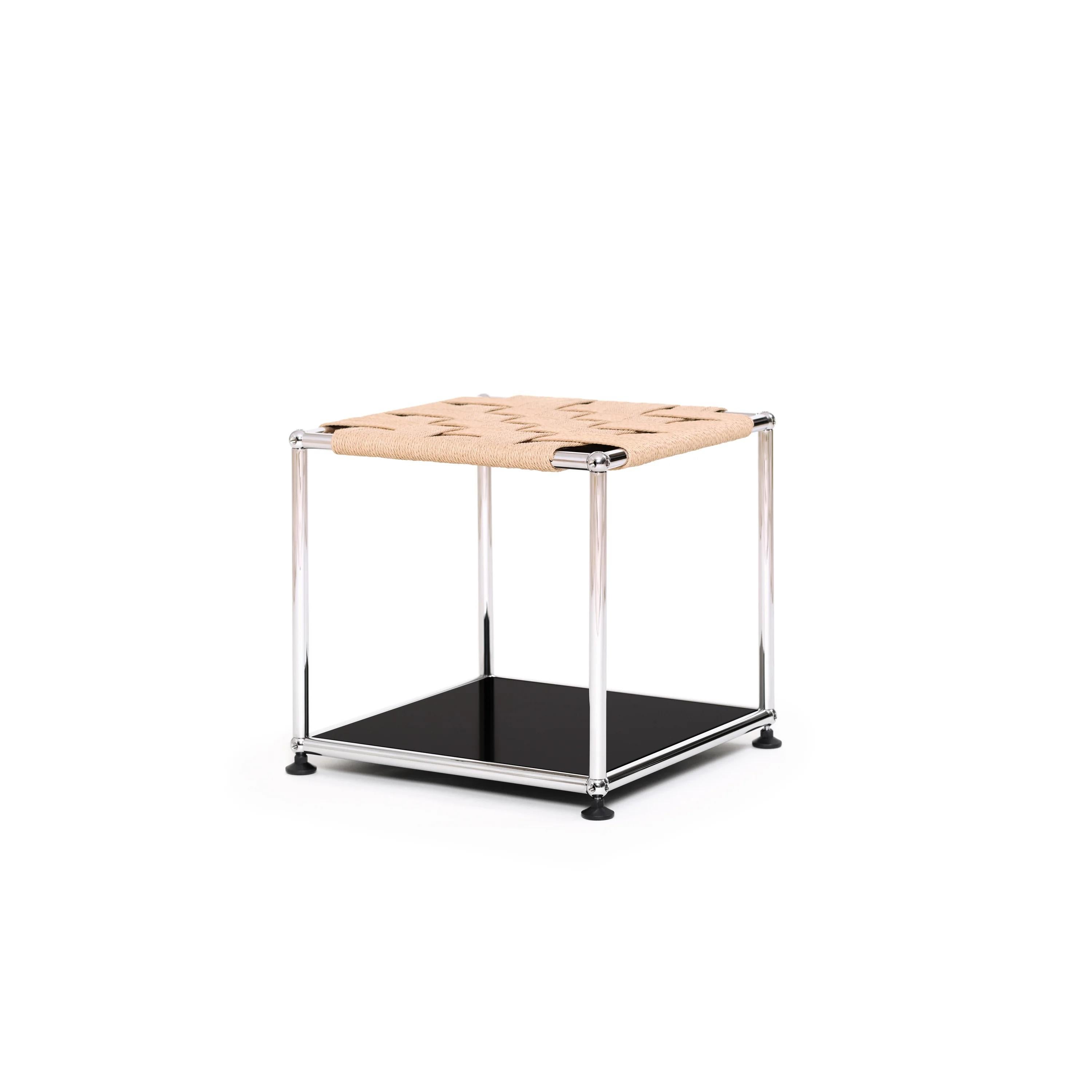 Table d'appoint USM WS + panneau inférieur de couleur personnalisable par Henry Julier en vente 2