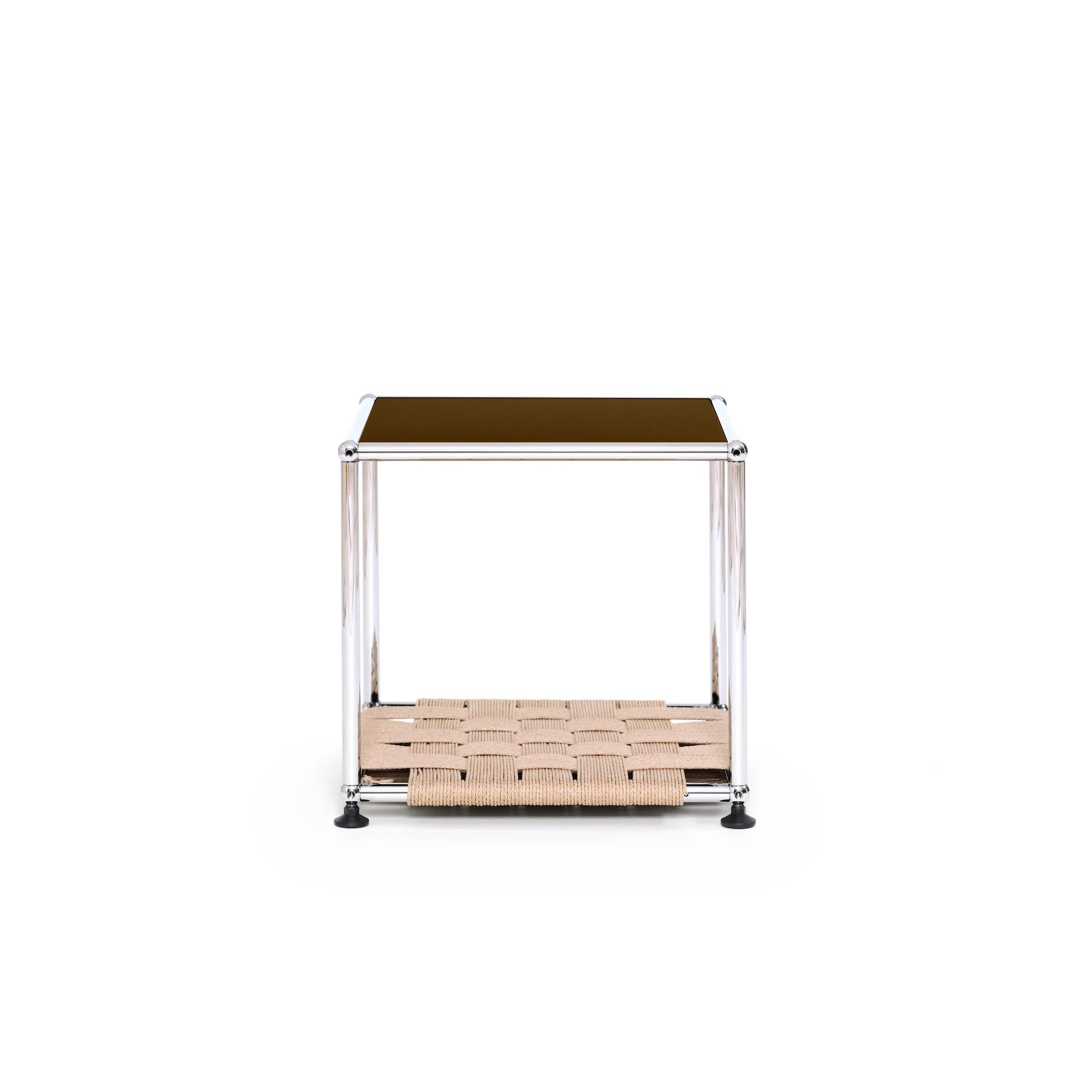 Table d'appoint USM WS + Panneau supérieur de couleur personnalisable par Henry Julier en vente 3