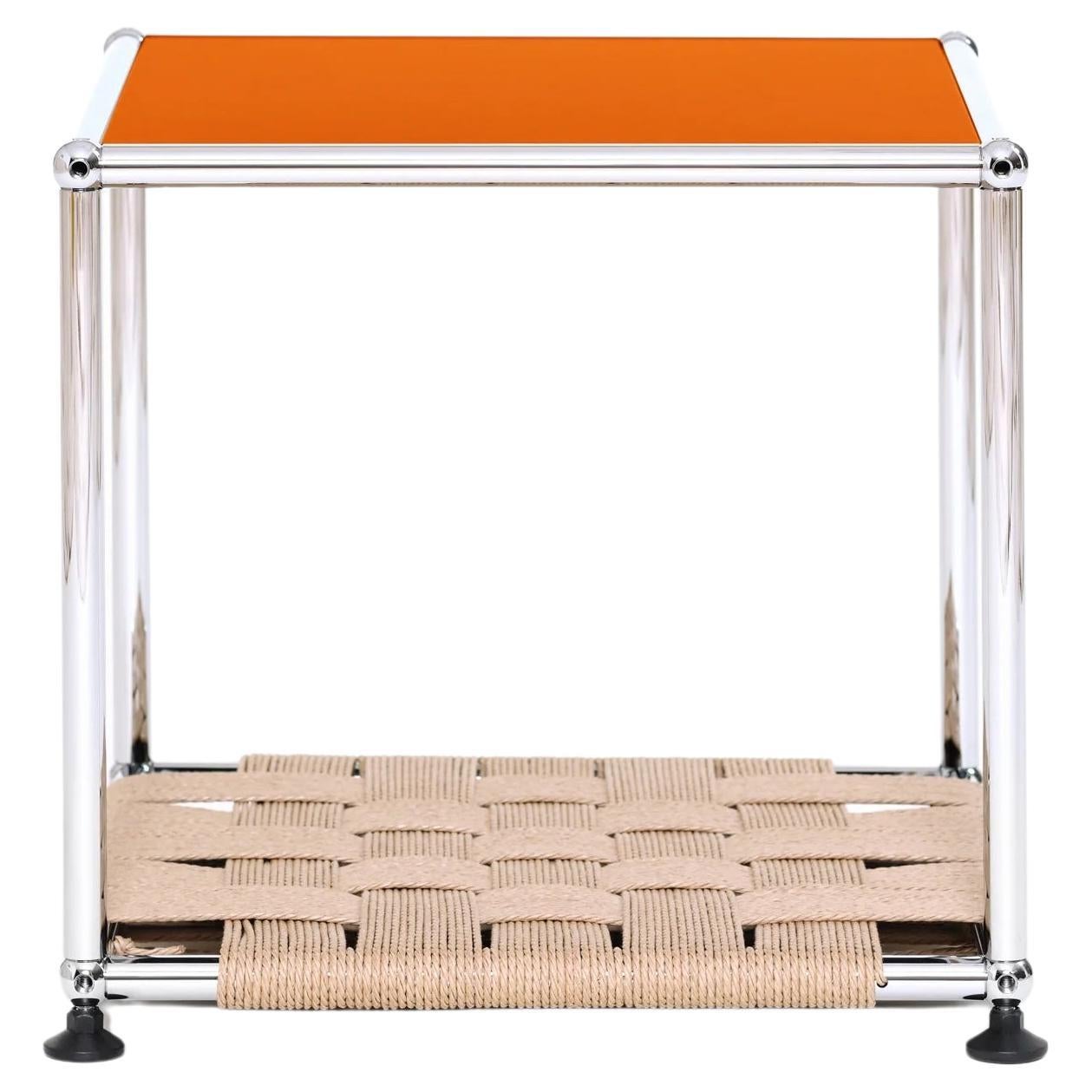 Table d'appoint USM WS + Panneau supérieur de couleur personnalisable par Henry Julier