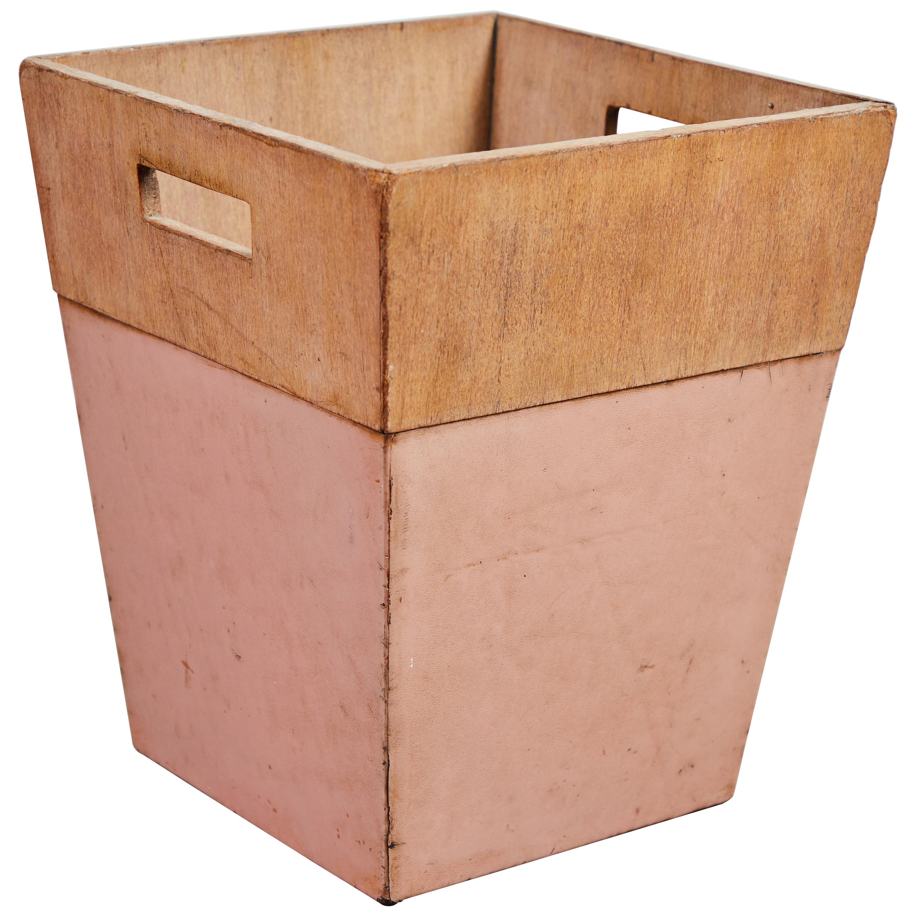 Usonian Waste Basket by Frank Lloyd Wright