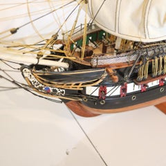 USS CONSTITUTION Warship American Historical Scale Model Warship In Wood