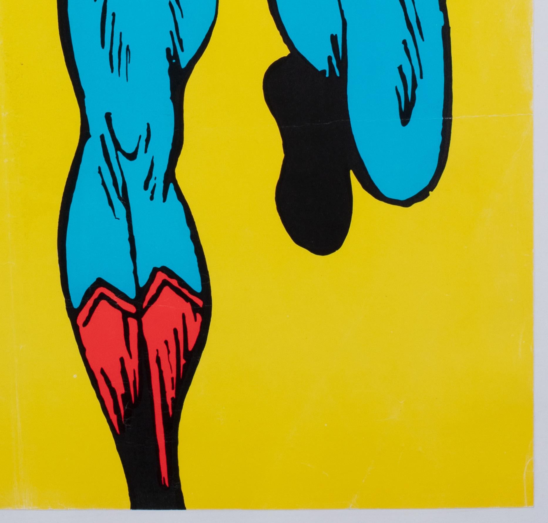 USSR CCCP USA Superman 1968 Opus Int Poster, Roman Cieslewicz in vendita 2