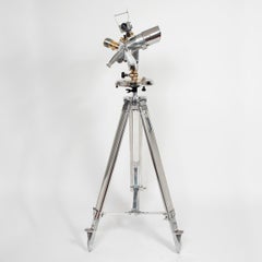 USSR Cold War Era 10 x 80 Large Anti-Aircraft Binoculars, date stamped 1972.