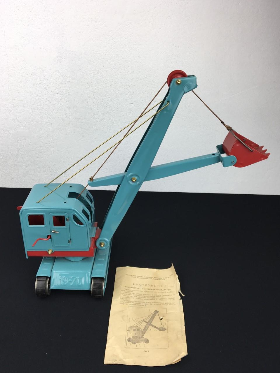 blue crane toy