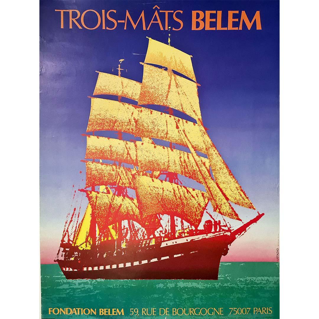 The Belem, a three-masted ship with a square lighthouse and a steel hull, is the last of the great French merchant ships of the 19th century still sailing. A maritime adventure that has lasted for more than 120 years, having lived no less than five