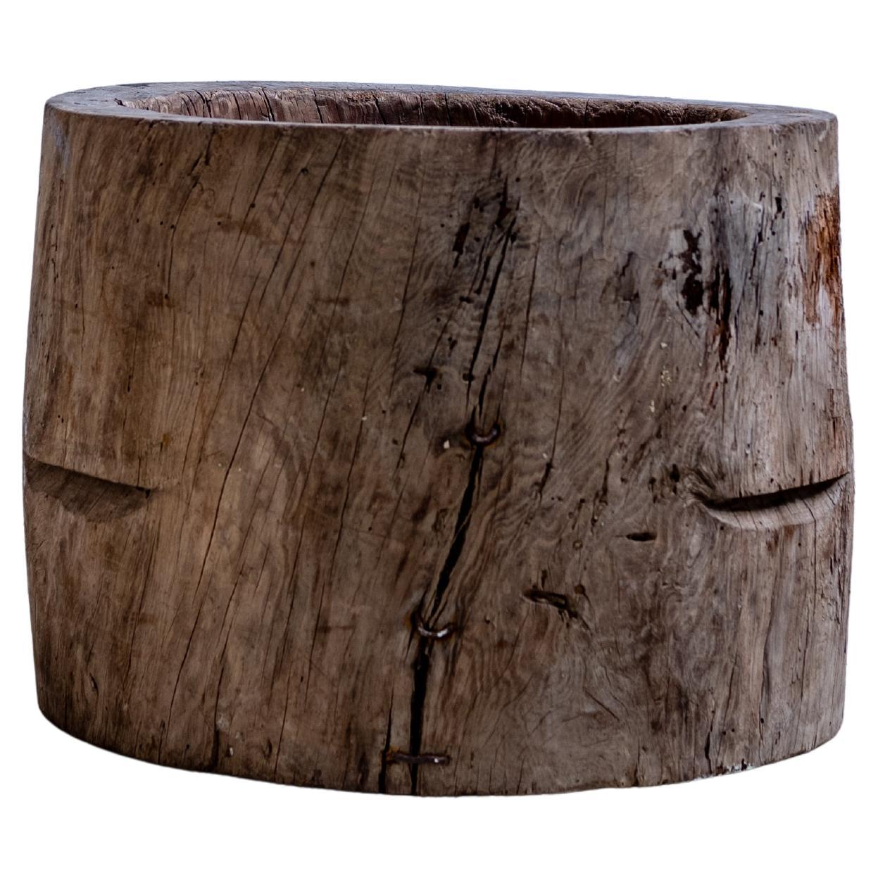 "Usu", Hande-carved, Wabi-sabi, Early 20th Century, Japan