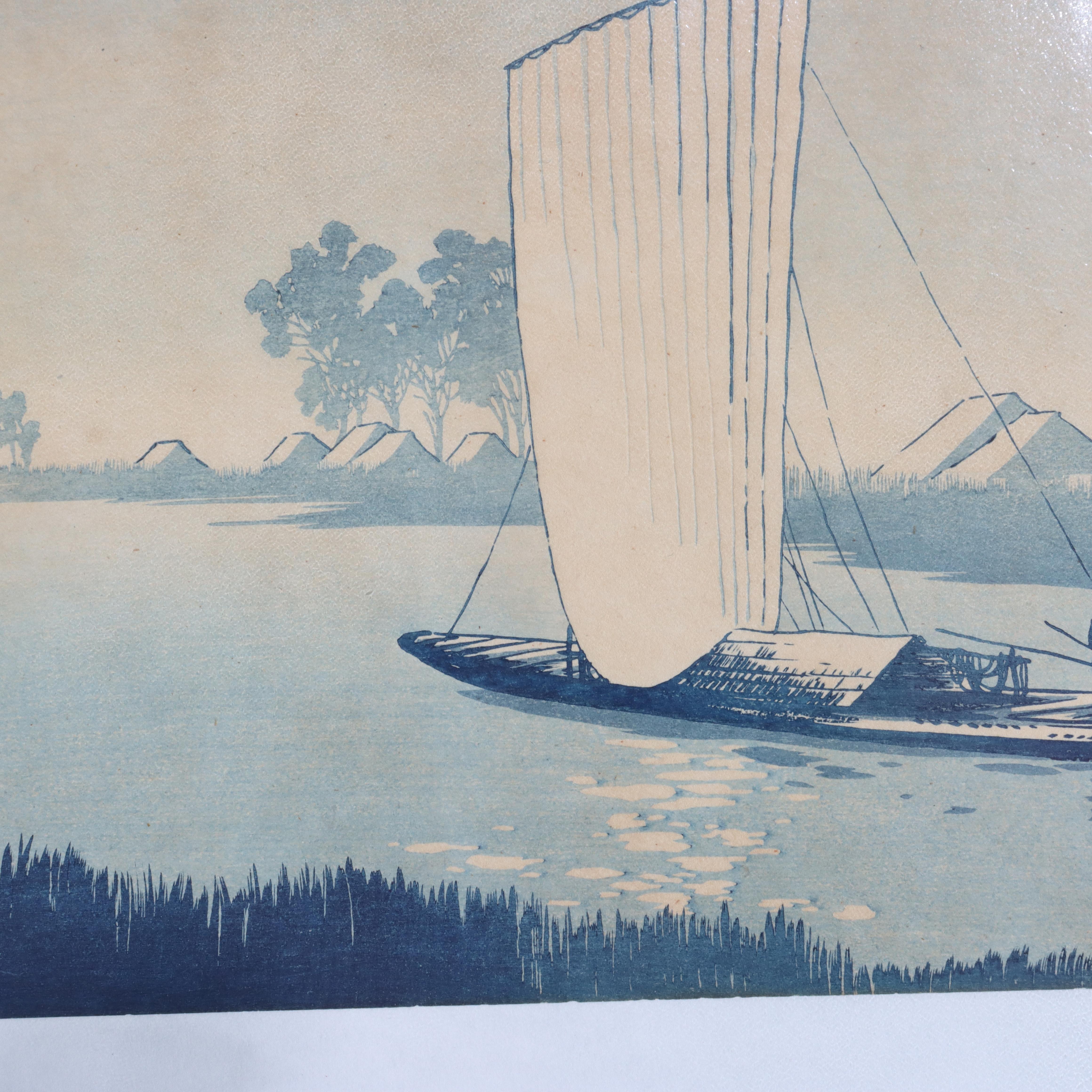 Utagawa Hirosh Japanischer Farbholzschnitt 