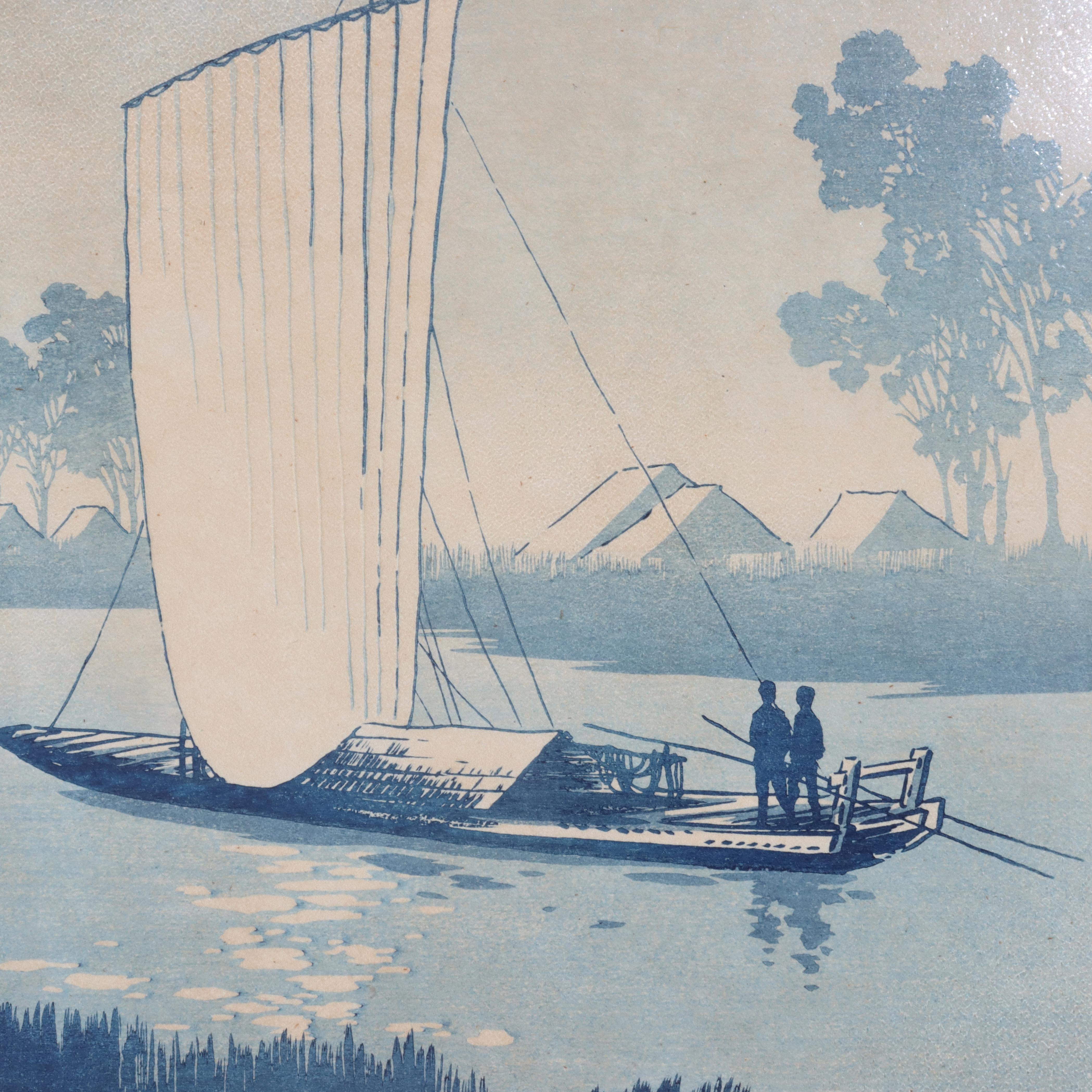 Utagawa Hirosh Japanischer Farbholzschnitt 