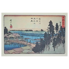 Acht szenische Flecken entlang des Sumida- Flusses