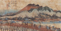 Keishi (Kyoto) - Orignal Woodcut by Utagawa Hiroshige - 1833 ca