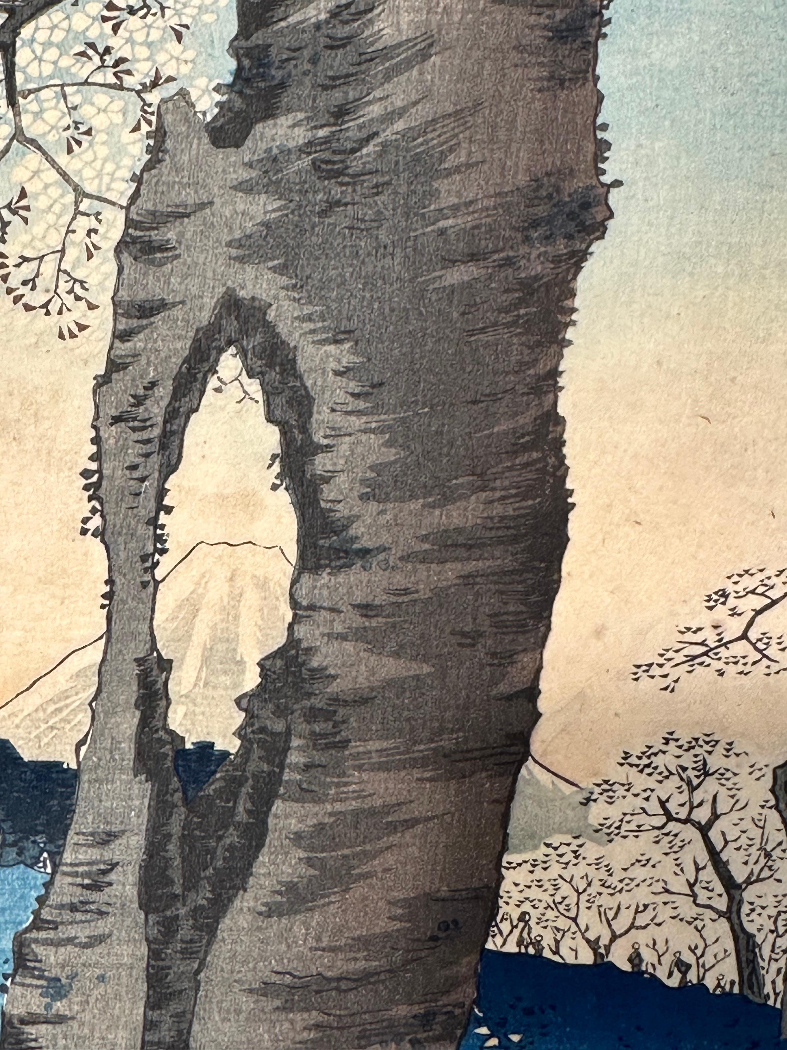 Hiroshige Utagawa, Koganei in der Provinz Musashi. 2