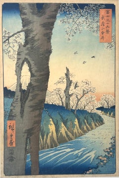 Hiroshige Utagawa, Koganei in Musashi Province.