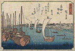 Takanawa no Kihan - Woodblock print by Utagawa Hiroshige - 1843-1847
