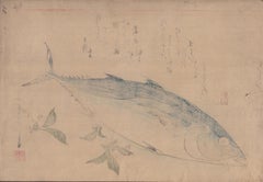 Utagawa Hiroshige (1797–1858) - Bonito and Saxifrage