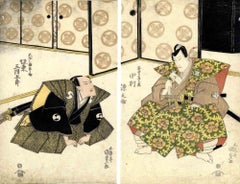 Nakamura Gennosuke – Holzschnittdruck von Utagawa Kunisada – 1820er Jahre