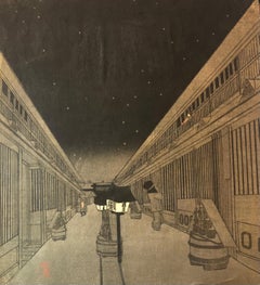 Main Street of the Yoshiwara on a Starlight Night