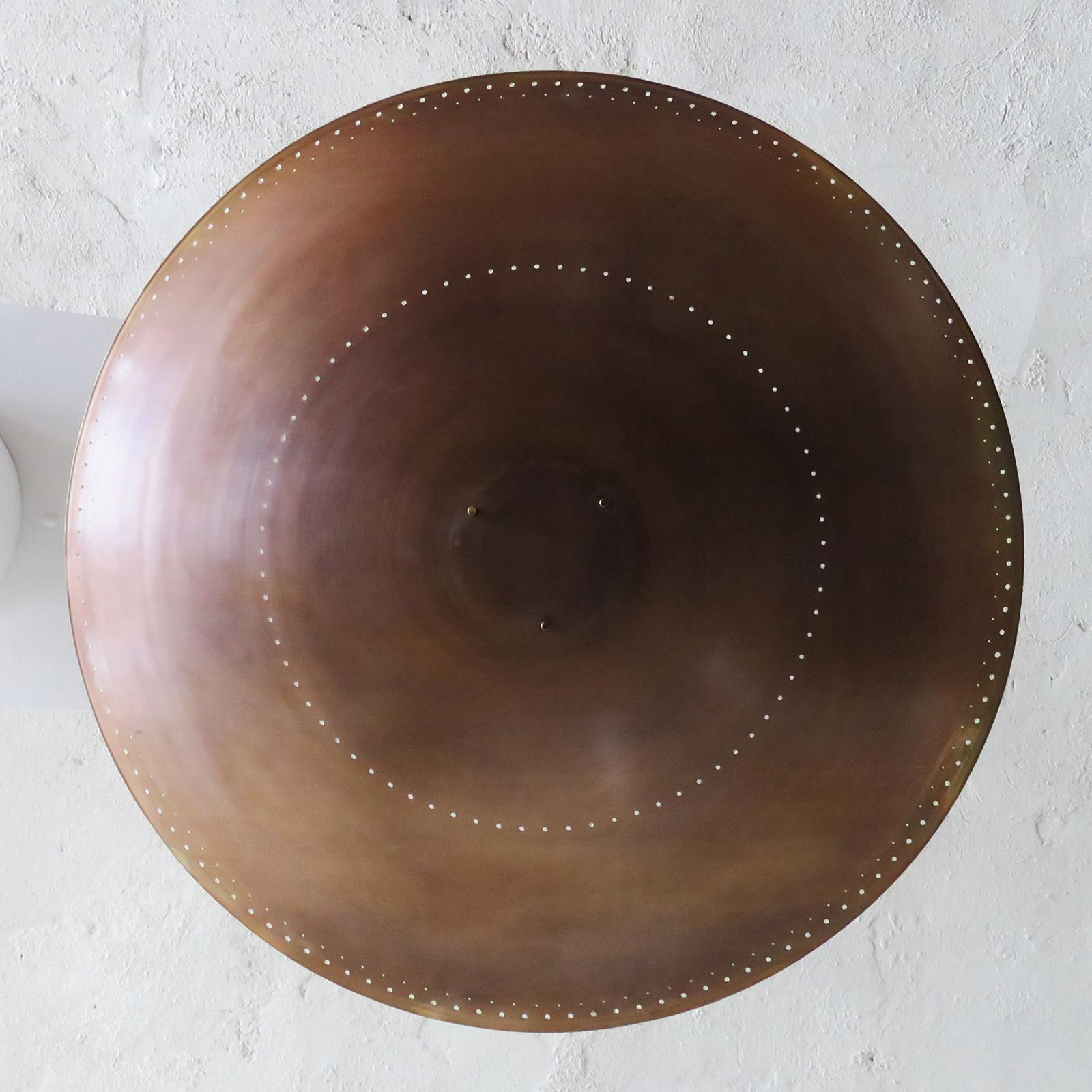 Utah-30 Ceiling Light by Gallery L7 (Patiniert) im Angebot