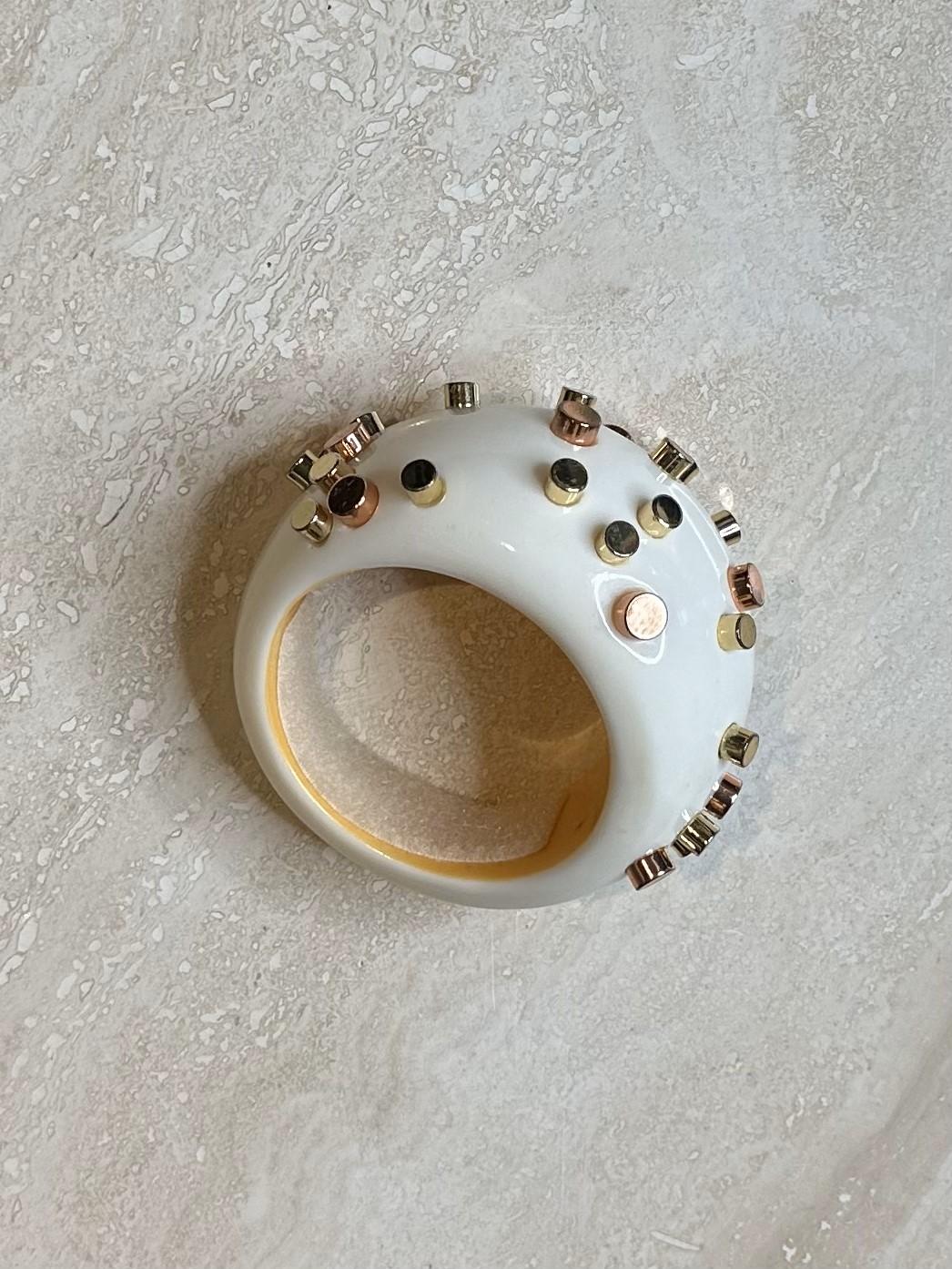 Women's or Men's Uterque Abstract Bangle For Sale