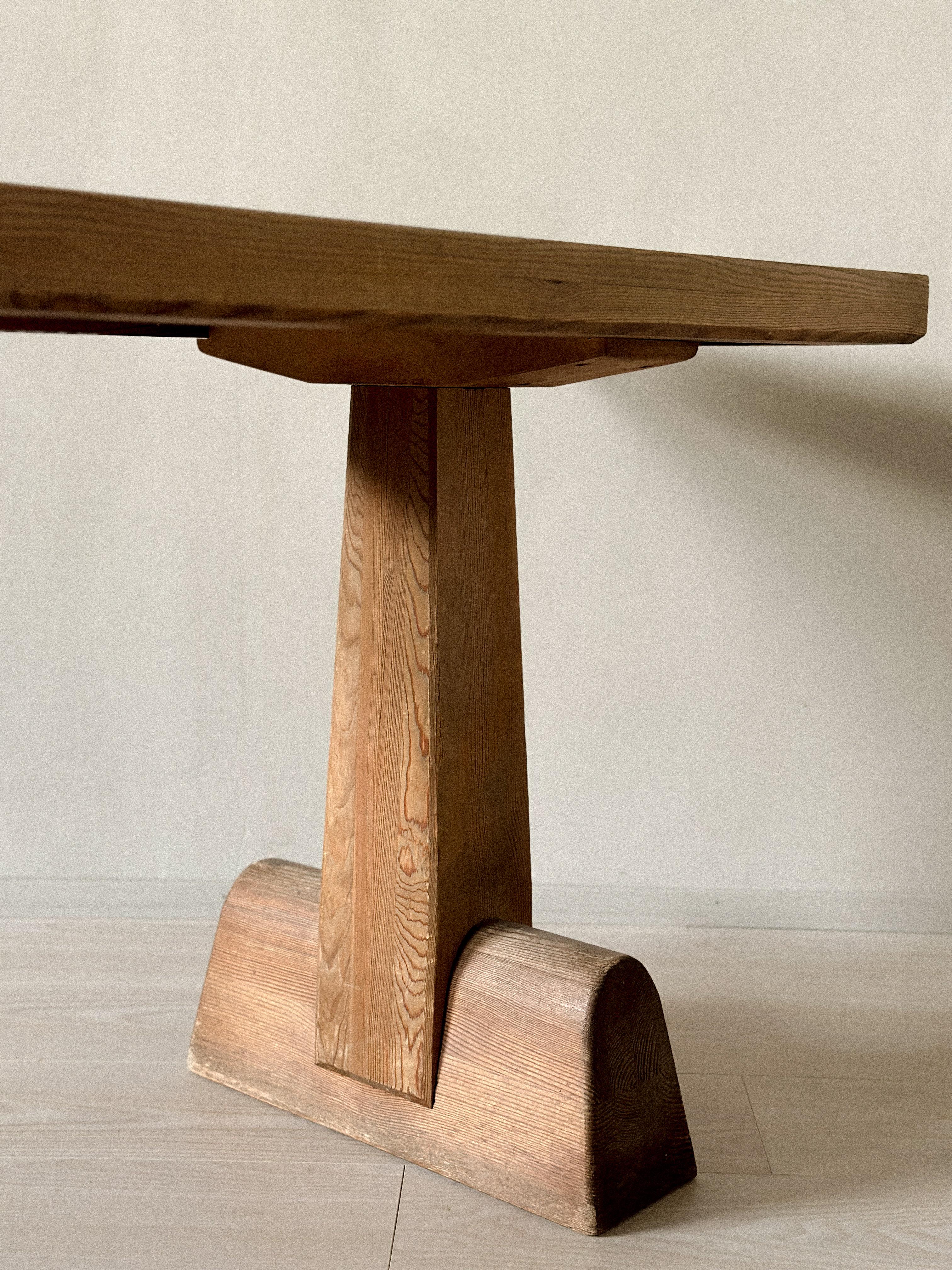 Utö Library Table by Axel Einar Hjorth for Nordiska Kompaniet, Sweden, 1932 For Sale 3