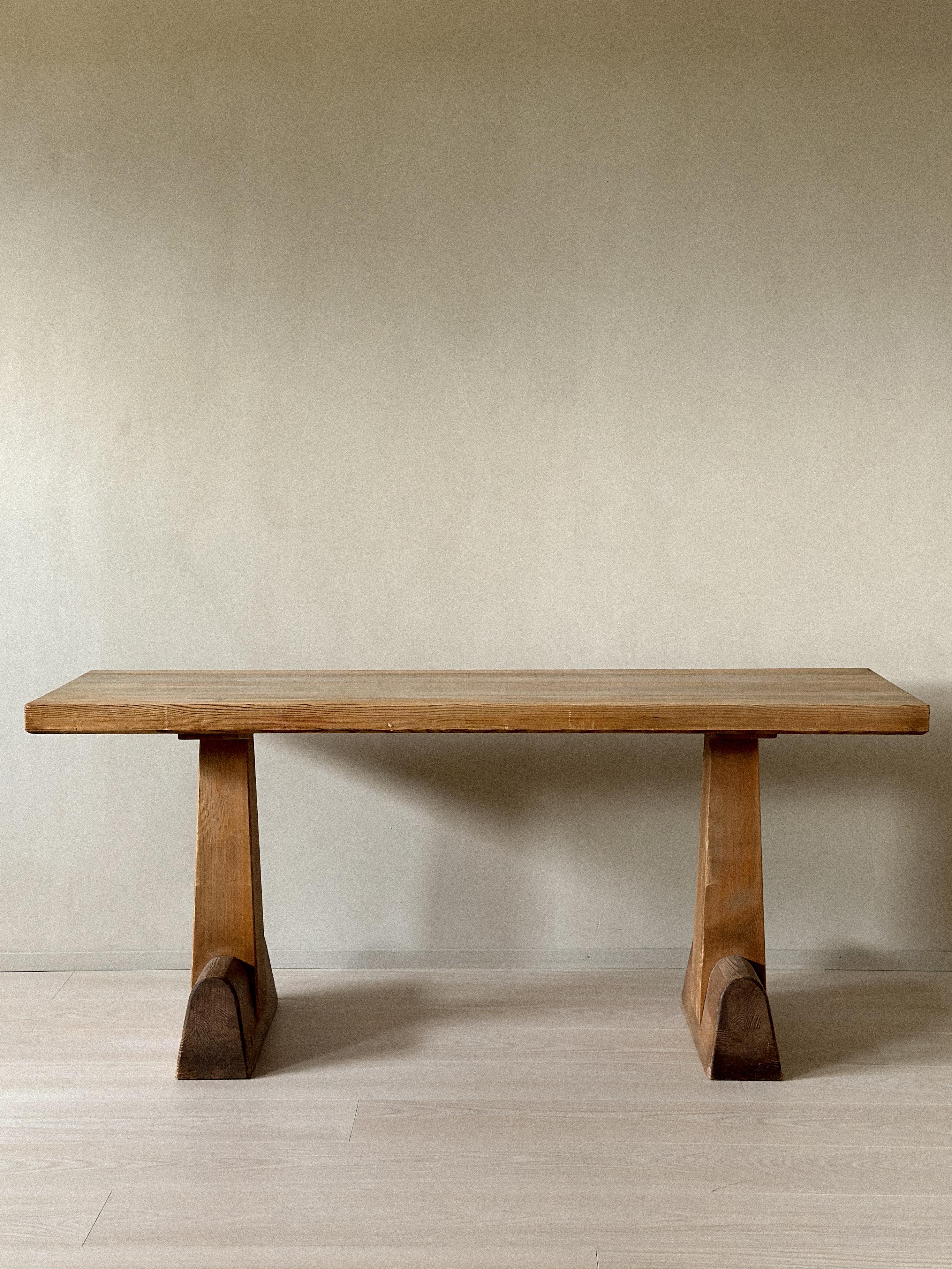 Mid-Century Modern Utö Library Table by Axel Einar Hjorth for Nordiska Kompaniet, Sweden, 1932 For Sale