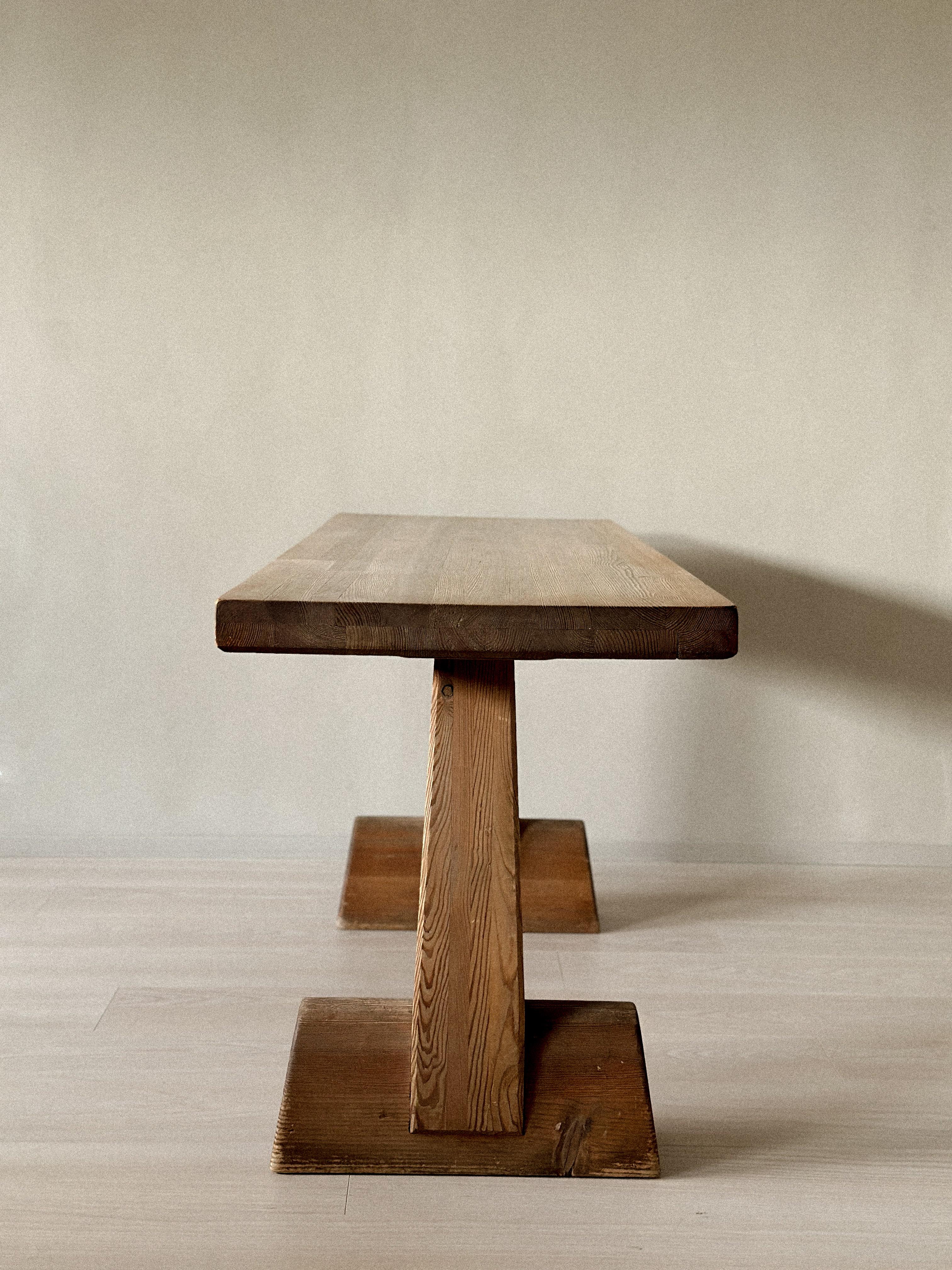 Swedish Utö Library Table by Axel Einar Hjorth for Nordiska Kompaniet, Sweden, 1932 For Sale