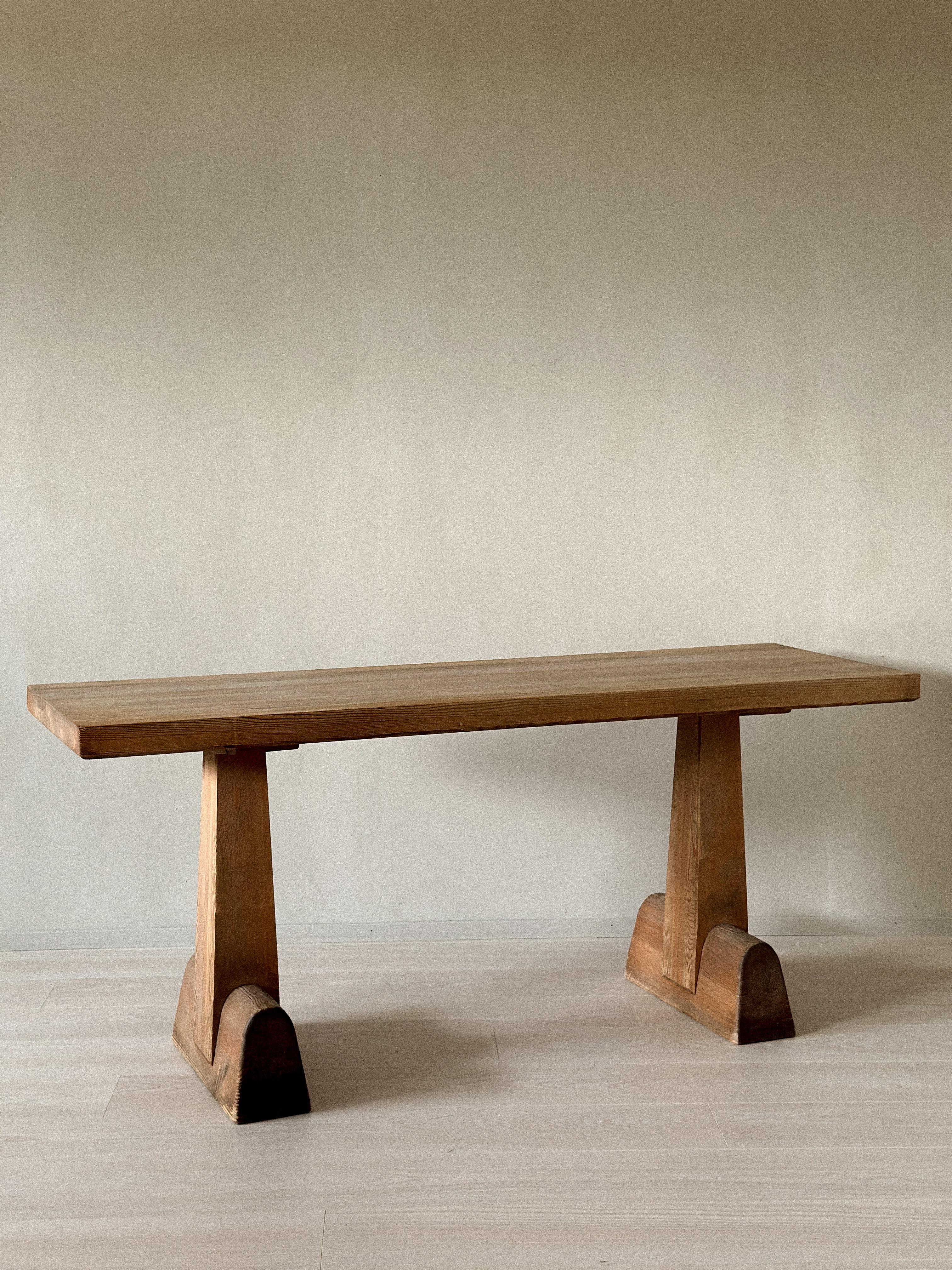 Utö Library Table by Axel Einar Hjorth for Nordiska Kompaniet, Sweden, 1932 In Good Condition For Sale In Hønefoss, 30