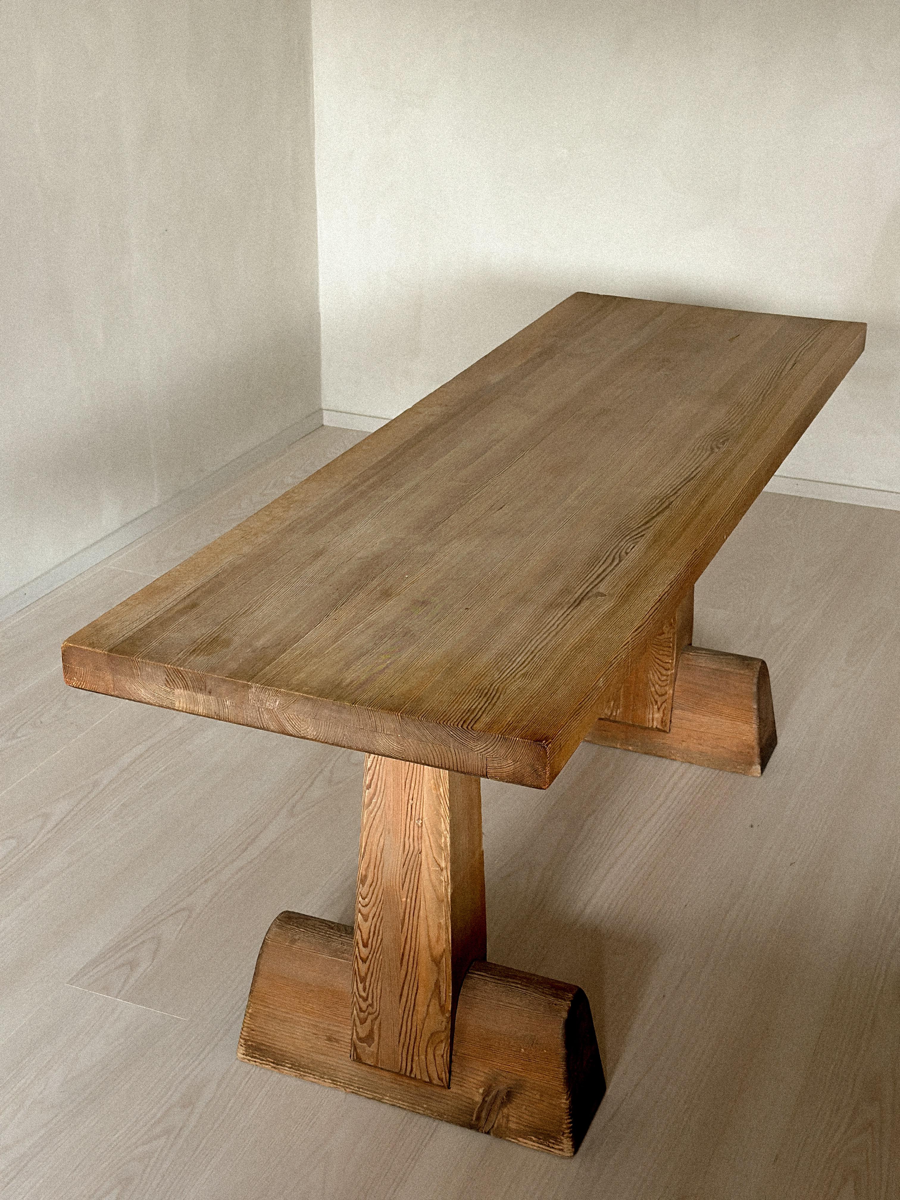 Utö Library Table by Axel Einar Hjorth for Nordiska Kompaniet, Sweden, 1932 For Sale 1
