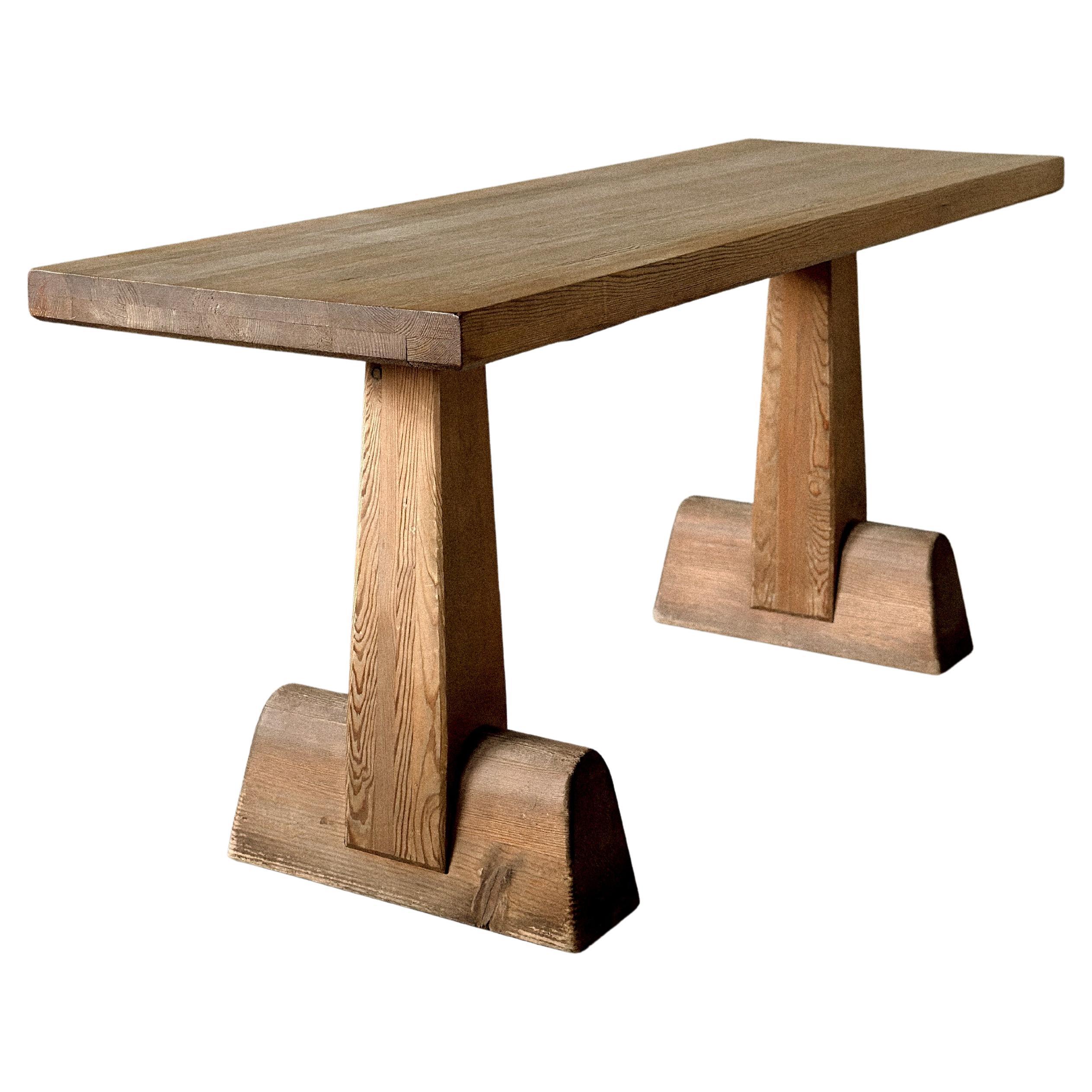 Utö Library Table by Axel Einar Hjorth for Nordiska Kompaniet, Sweden, 1932