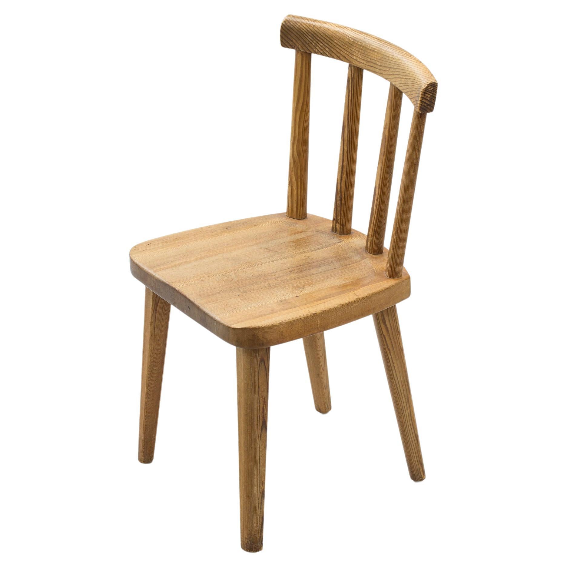 Utö pine chair by Axel Einar Hjorth, Nordiska Kompaniet, Sportstugemöbel, 1930s