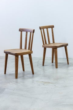 Utö pine chairs by Axel Einar Hjorth, Nordiska Kompaniet, Sportstugemöbel, 1930s
