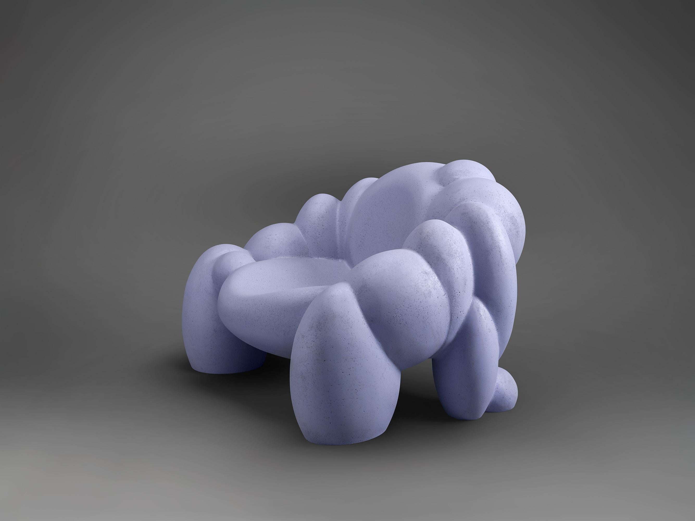 Moderne Fauteuil d'extérieur Utopia de Lara Bohinc, lavande,  Liège, Jardin en vente