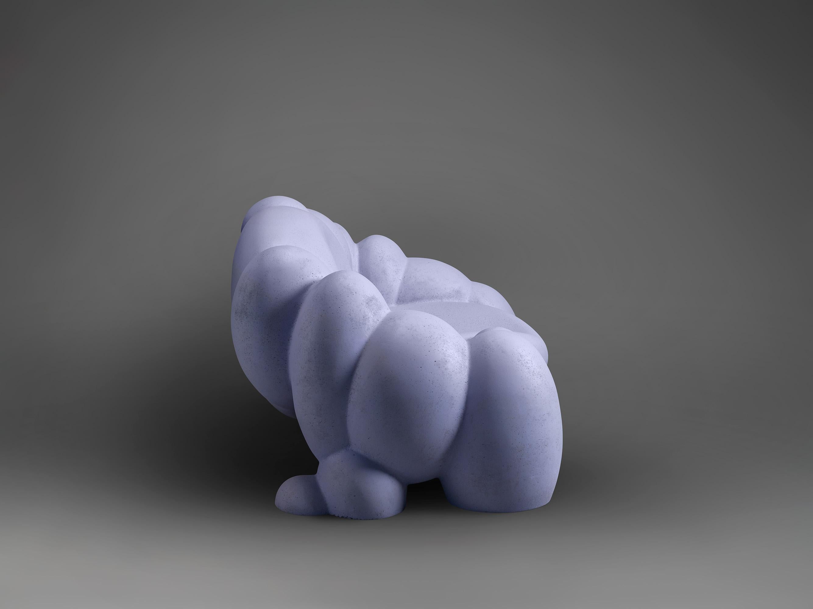 XXIe siècle et contemporain Fauteuil d'extérieur Utopia de Lara Bohinc, lavande,  Liège, Jardin en vente