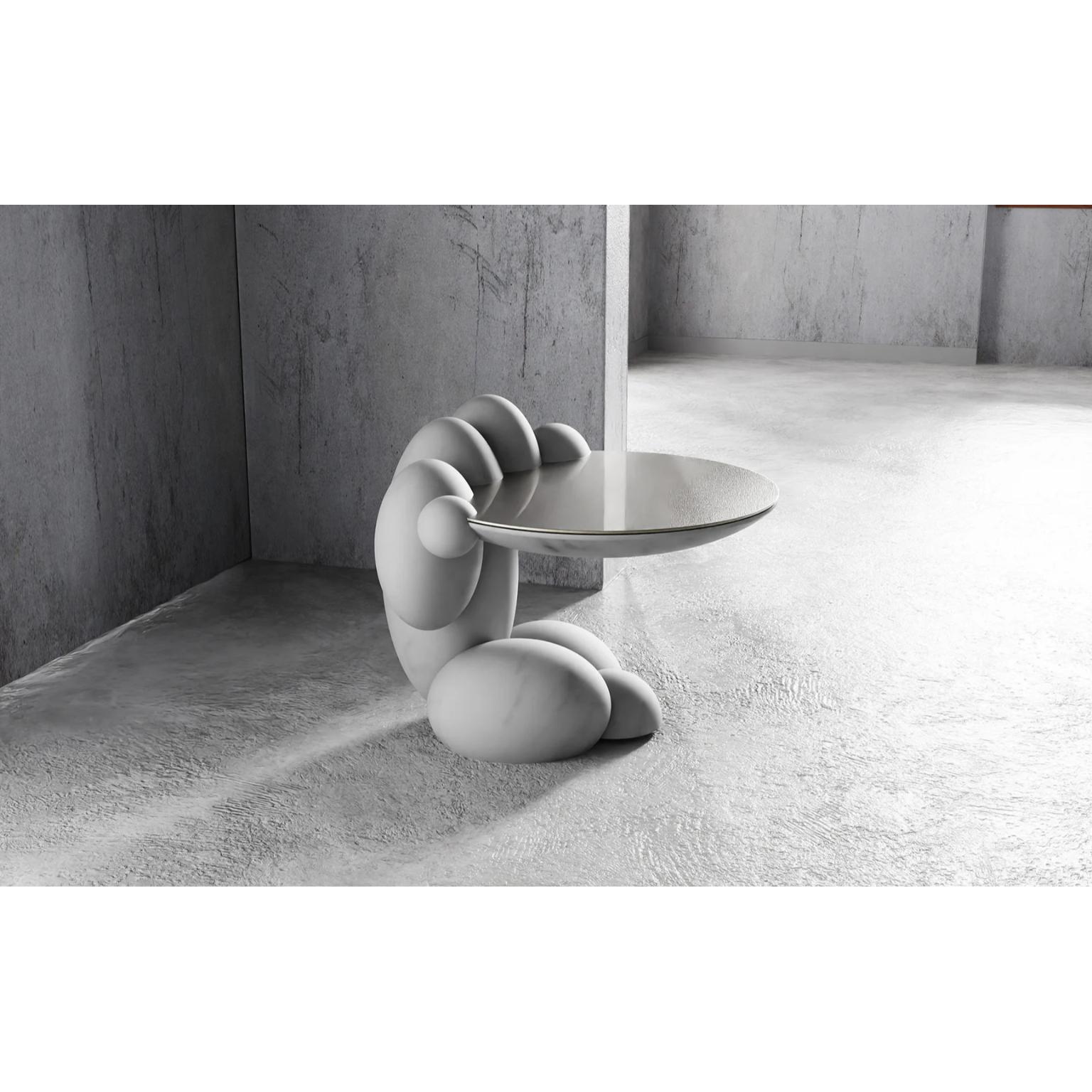 Post-Modern Utopia Short Rosa Portugalo Side Table by Bohinc Studio