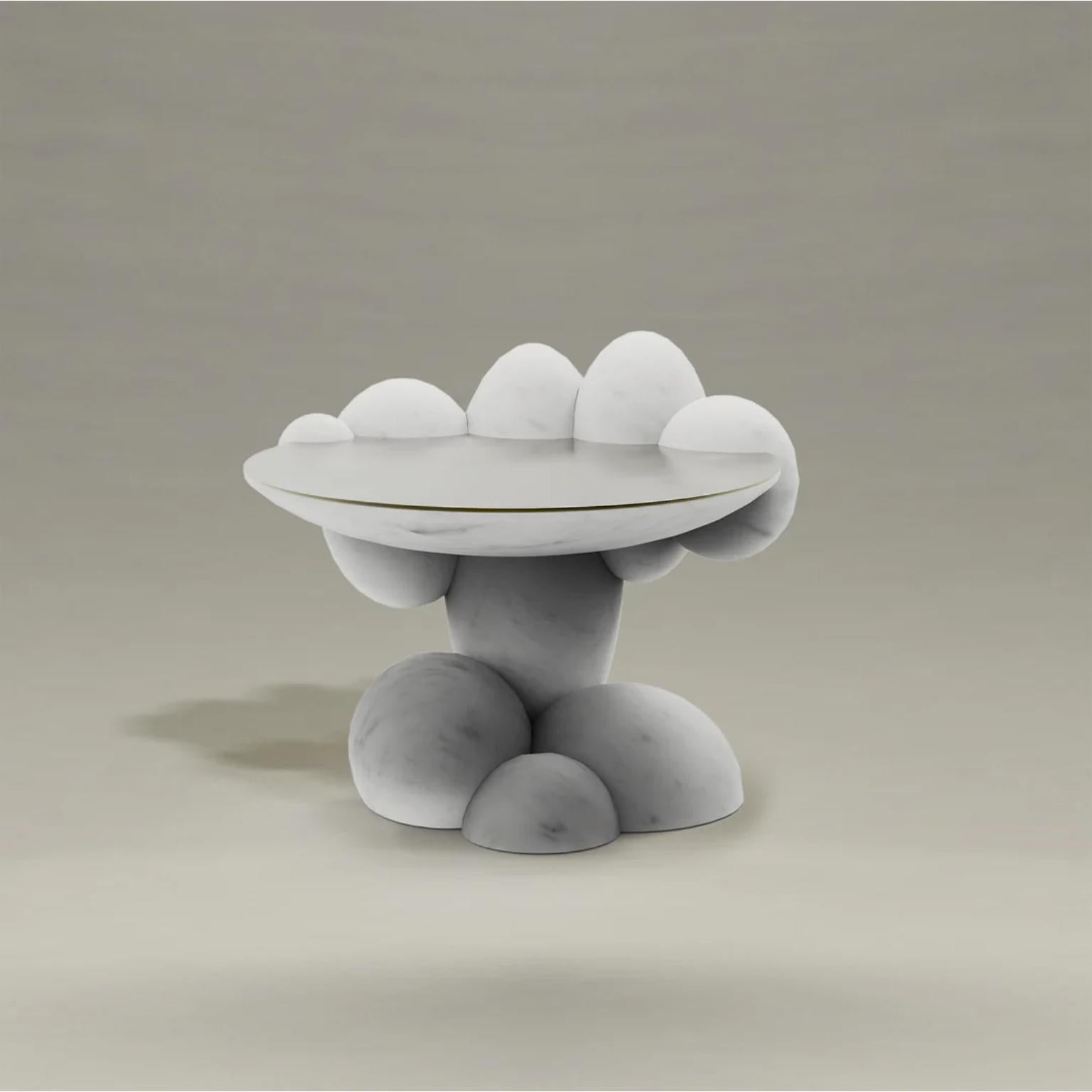 Contemporary Utopia Short Rosa Portugalo Side Table by Bohinc Studio