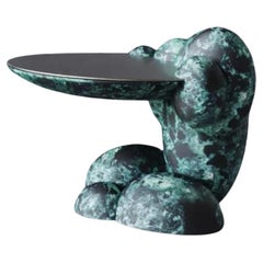 Utopia Short Verde Alpi Side Table by Bohinc Studio