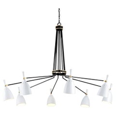 Utopia White Chandelier