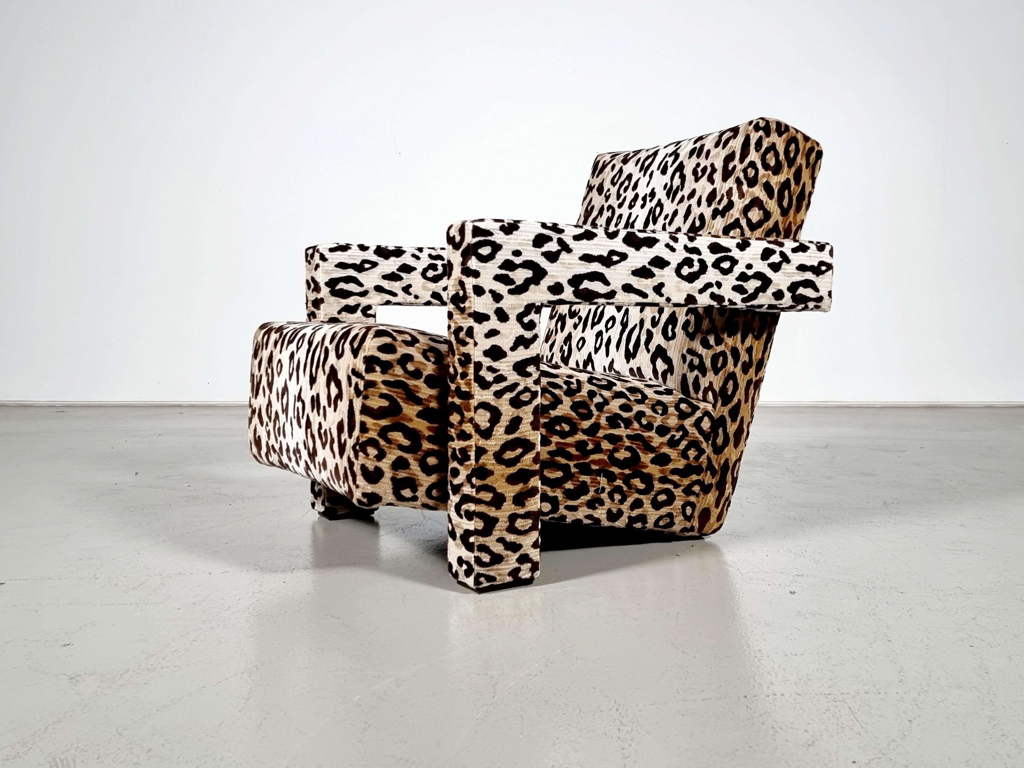 leopard lounge chair
