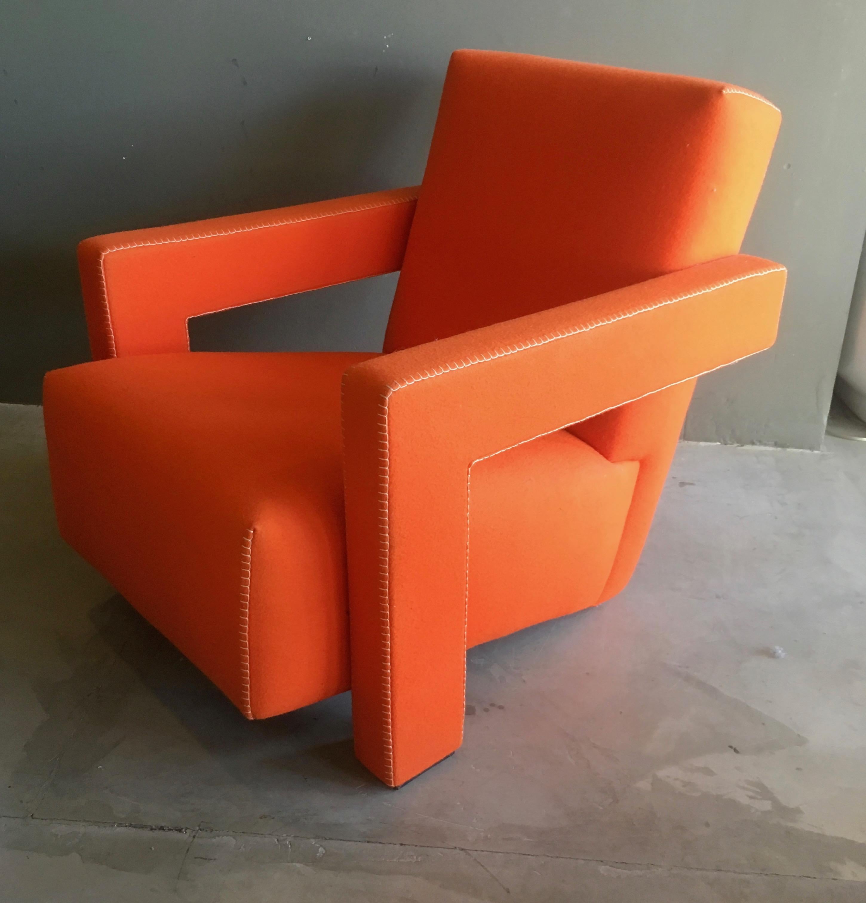 Utrecht Armchair for Cassina In Good Condition In Los Angeles, CA