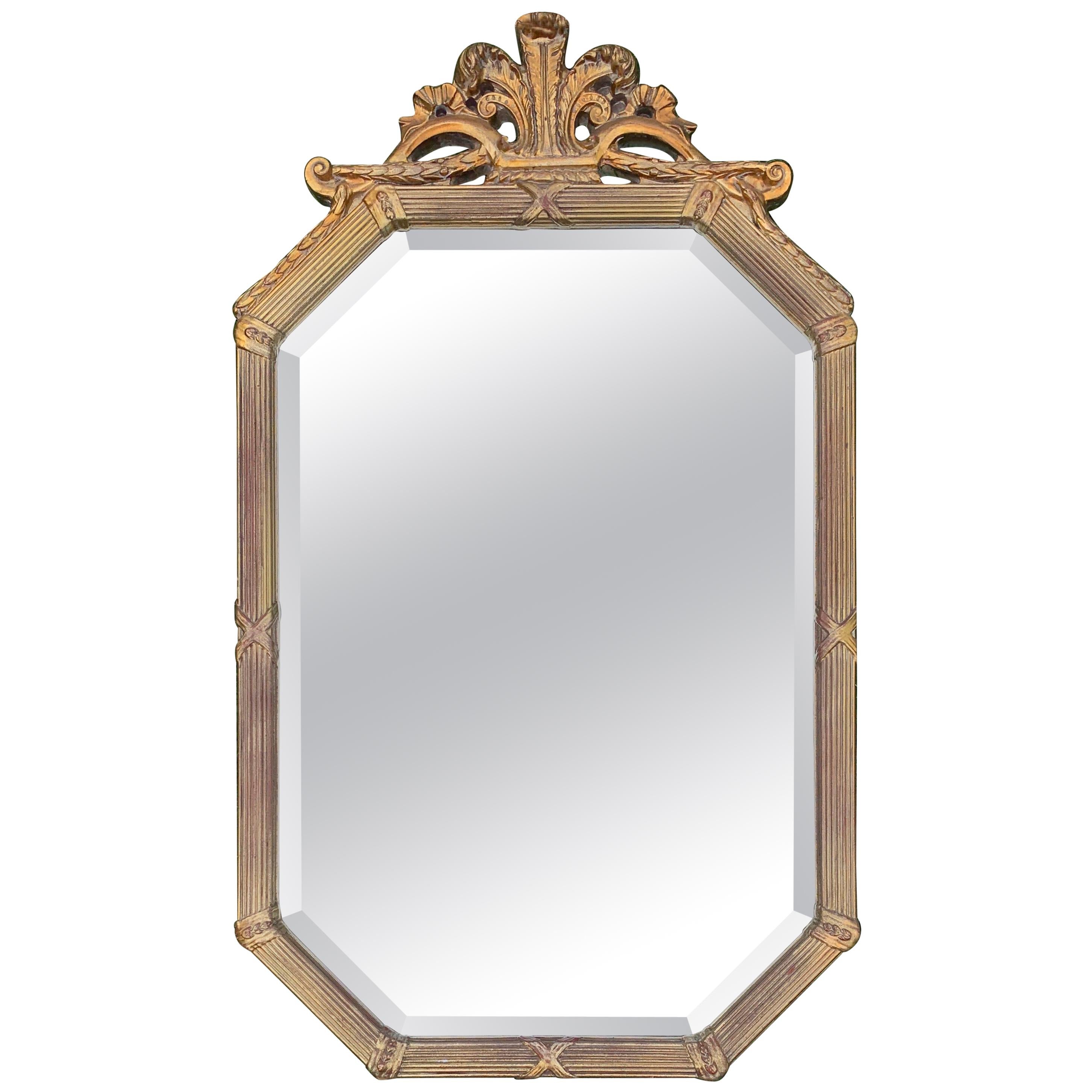 Uttermost Company Giltwood Wall Mirror For Sale