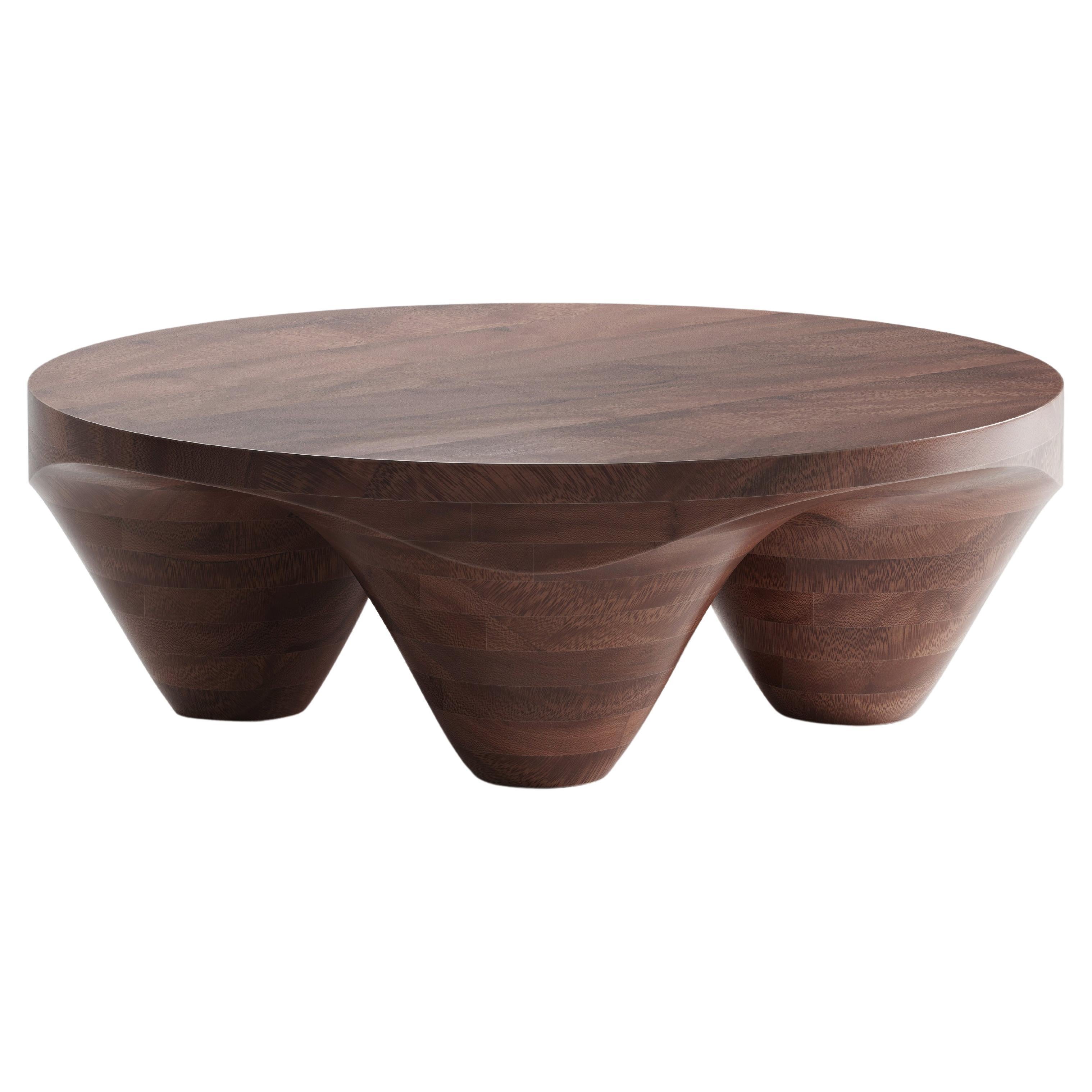 Table basse en acajou Utterö par Johan Wilén